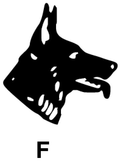 Hundekopf F