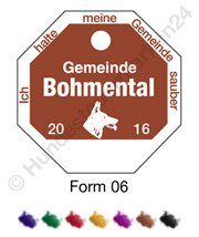 Hundesteuermarke 06