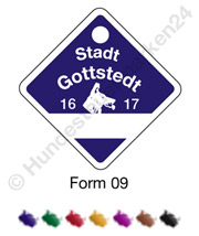 Hundesteuermarke 09